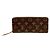 Louis Vuitton Monogram Portefeuille Clemence Long Wallet Rosa