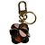 Portachiavi Monogram Portefeuille Flowering Louis Vuitton Multicolore D'oro