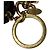 Portachiavi Monogram Portefeuille Flowering Louis Vuitton Multicolore D'oro - vista 4