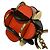 Portachiavi Monogram Portefeuille Flowering Louis Vuitton Multicolore D'oro - vista 8