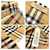 Sciarpa e scialle Burberry Check in beige - vista 3