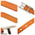 Hermès Bracciale Charm Hermes Api3 Arancione Cammello  - vista 3