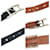 Hermès Choker de pulseira de couro Hermes Api3 Preto Camelo  - vista 3