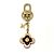 Charm per borsa Louis Vuitton Portefeuille Blooming Flower D'oro