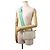 Borsa a tracolla Hermès Videpoche in pelle Togo Bianco Verde - vista 4