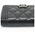 Monedero Chanel Boy con cremallera Negro - vista 3