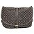 Borsa Louis Vuitton Monogram Mini Lin Saumur 30 Marrone - vista 2