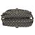 Borsa Louis Vuitton Monogram Mini Lin Saumur 30 Marrone - vista 3