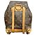 Zaino Louis Vuitton Monogram Montsouris MM Marrone - vista 2