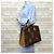 Borsa Tote Louis Vuitton OnTheGo MM Monogram Giant Marrone Multicolore Monogramma - vista 2