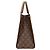Borsa Tote Louis Vuitton OnTheGo MM Monogram Giant Marrone Multicolore Monogramma - vista 5