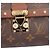 Borsa a tracolla Louis Vuitton Papillon Trunk Monogram Marrone Multicolore Monogramma - vista 8