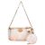 Borsa a tracolla Louis Vuitton Multi Pochette Accessoires Giant Monogram Rosa Multicolore Monogramma