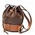 Borsa a tracolla Loewe Balloon Bag Small Marrone