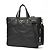 Borsa Tote Prada Nera in Nylon e Pelle Saffiano Nero