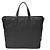 Borsa Tote Prada Nera in Nylon e Pelle Saffiano Nero - vista 3