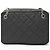 Borsa a tracolla in nylon trapuntato nero Prada - vista 3