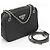 Borsa a tracolla in nylon trapuntato nero Prada - vista 7