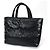 Borsa Tote Puffer Ampia Saint Laurent Nero