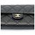 Cartera Chanel Matelassé Medium Flap Negro - vista 3
