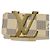 Cintura Louis Vuitton Damier Azur Bianco Crudo - vista 2