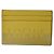 Tarjetero liso Loewe Signature Castaño Verde oliva