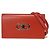 Gancini Borsa a tracolla in pelle rossa Salvatore Ferragamo Rosso