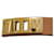 Hermès Hermes As de Coeur Charm Bracelet Brown Golden  - view 9