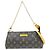 Borsa a Spalla Louis Vuitton Eva Monogram Marrone Monogramma