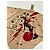Burberry Pañuelo de Seda Estampado Perro Cartoon Negro Roja Multicolor Beige - vista 11