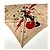 Burberry Pañuelo de Seda Estampado Perro Cartoon Negro Roja Multicolor Beige - vista 6