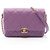 Borsa a Spalla Chanel Matelassé Small Flap Porpora