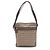 Borsa a Spalla/Borsa a Mano Fendi Zucchino Marrone Beige