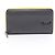 Rundes Fendi Monster Bugs Eye Long Wallet Braun Gelb