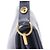 Céline Borsa a Spalla Celine Blade - Pelle Navy Blu navy - vista 6
