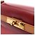 Hermès Borsa 2 Way Hermes Kelly 32 Tricolor Marrone Rosso Bordò - vista 11