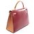 Hermès Borsa 2 Way Hermes Kelly 32 Tricolor Marrone Rosso Bordò - vista 2