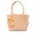Borsa Tote Large Chanel Cambon Line Beige Giallo