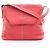 Borsa a tracolla in pelle rossa Loewe Rosso