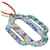Hermès Hermes HERMES Collier avec pendentif Attrage Multicolore  - vue 4