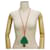 Hermès Collier Heart Bell Hermes Multicolore Vert  - vue 3