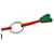 Hermès Collier Heart Bell Hermes Multicolore Vert  - vue 7