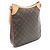 Borsa a Spalla Louis Vuitton Odeon MM Marrone Monogramma - vista 2
