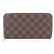 Louis Vuitton Zippy Long Wallet Braun Damier ebene