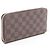 Louis Vuitton Zippy Long Wallet Braun Damier ebene - Ansicht 2