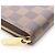 Louis Vuitton Zippy Long Wallet Braun Damier ebene - Ansicht 7