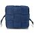 Borsa a secchiello Cassette Small Bottega Veneta Blu - vista 15