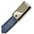 Bracciale Charm Saffiano Prada Blu  - vista 10