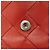 Cartera tríptico de piel nappa Tiny de Bottega Veneta Roja - vista 10