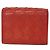 Cartera tríptico de piel nappa Tiny de Bottega Veneta Roja - vista 3